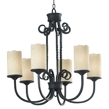Kenroy Home Amadeus 6 Light Chandelier