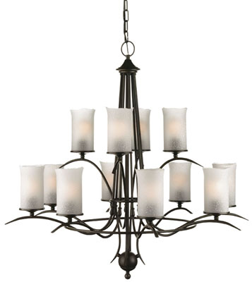 Forecast Lighting 12 Light Candle Light Chandelier