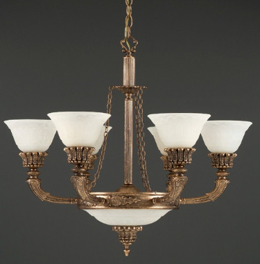 Wilshire Lighting W3506/6 Del Coronado 6 Light Chandelier