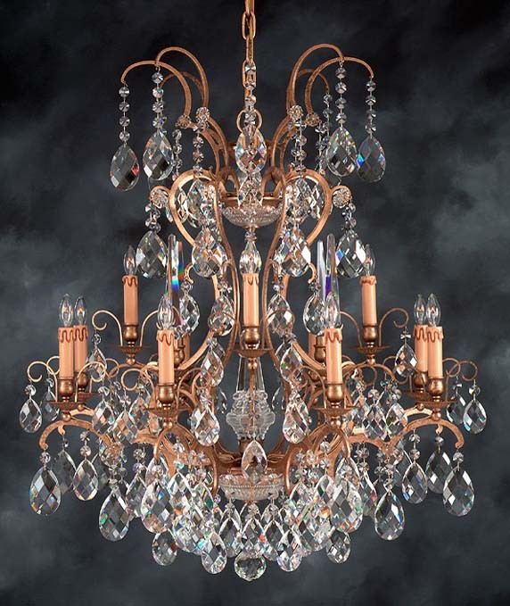 Click here to buy Wilshire Lighting W7212 12 Bal de Versailles Collection 12 Light Chandelier by Wilshire Lighting.