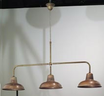 Illuminating Experiences Country 3 Light Linear Pendant Ceiling Light