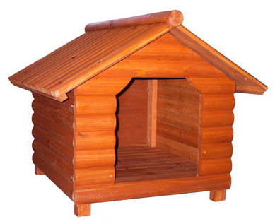 Merry Products Large Log Home Pet House - Fast FREE FedEx Shipping!