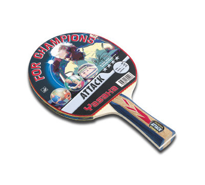 Yasaka Tickan Attack 4 Star Table Tennis Paddle