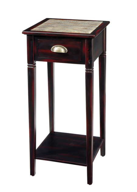 CBK Square Infused Glass End Table