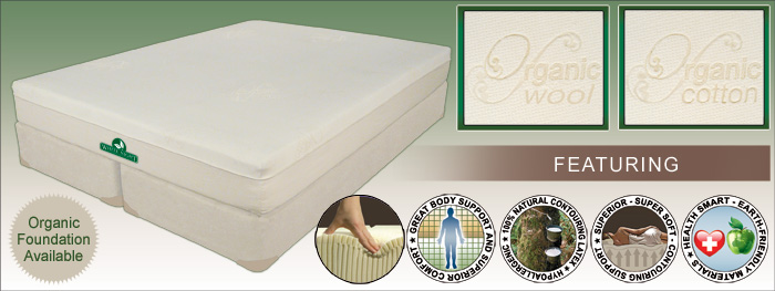 Innomax Twin White Night Organic Latex Mattress