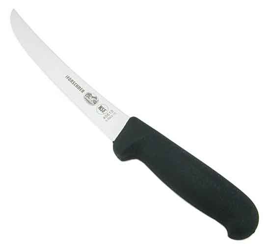 Forschner 6 inch Granton Edge Stiff Wide Boning Knife by Forschner