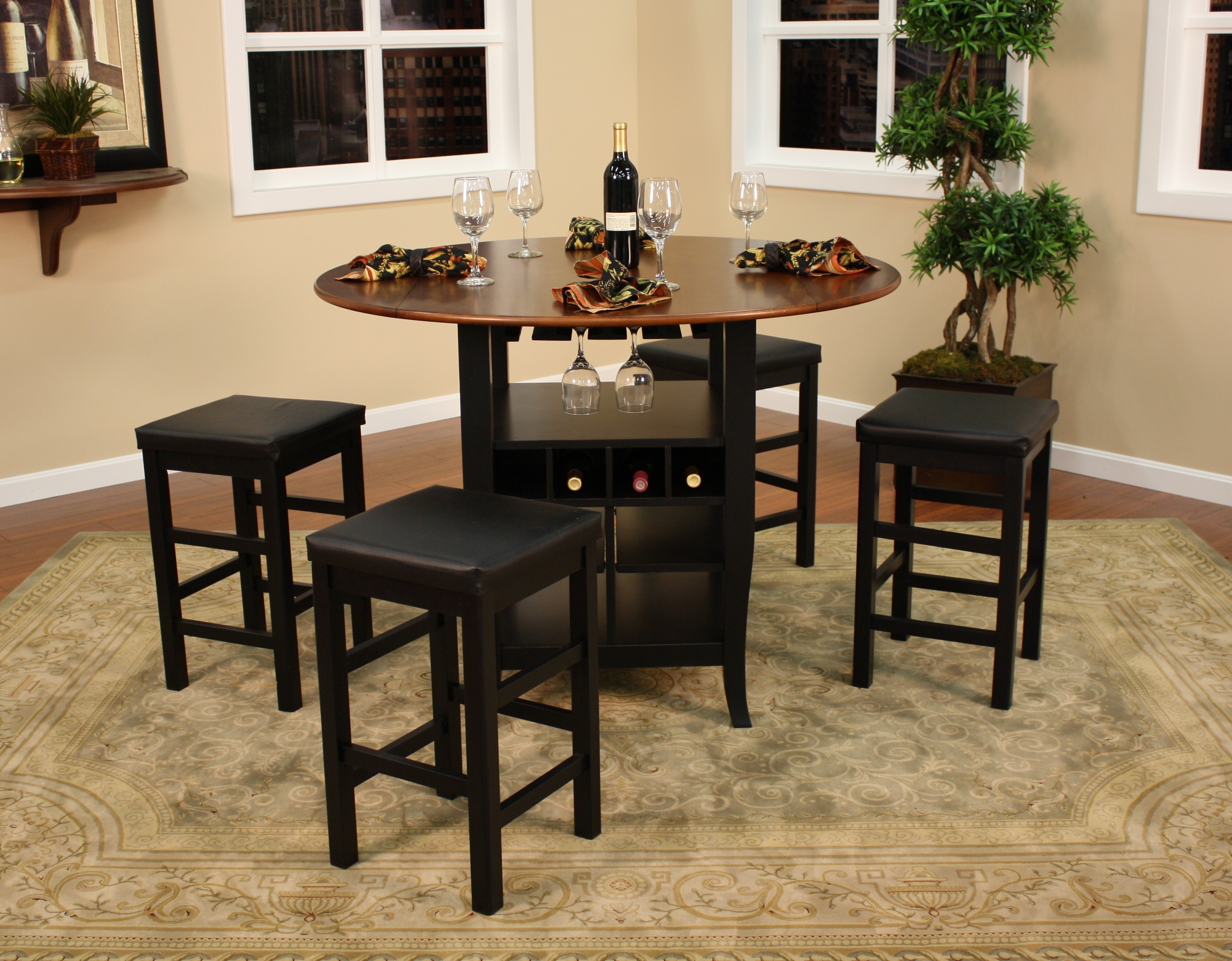 American Heritage Billiards Somerset 5 pc Counter Height Dining Set