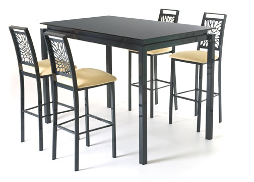 Amisco Monarch 5 Piece Dining Set