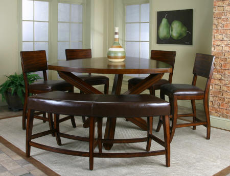 Cramco Shiraz 4 piece Counter Height Dining Set