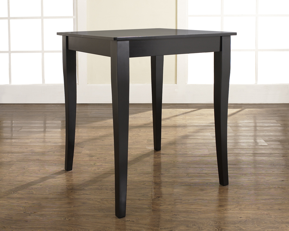 Crosley Furniture Cabriole Leg Pub Table - Black