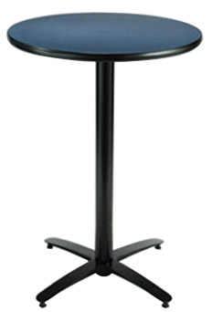 KFI Seating 30 inch Round Table with Pedestal Base