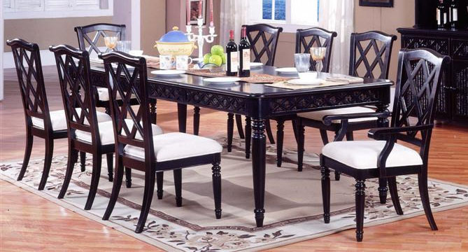 South Sea Rattan 89000 Meadow Lane Dining Table