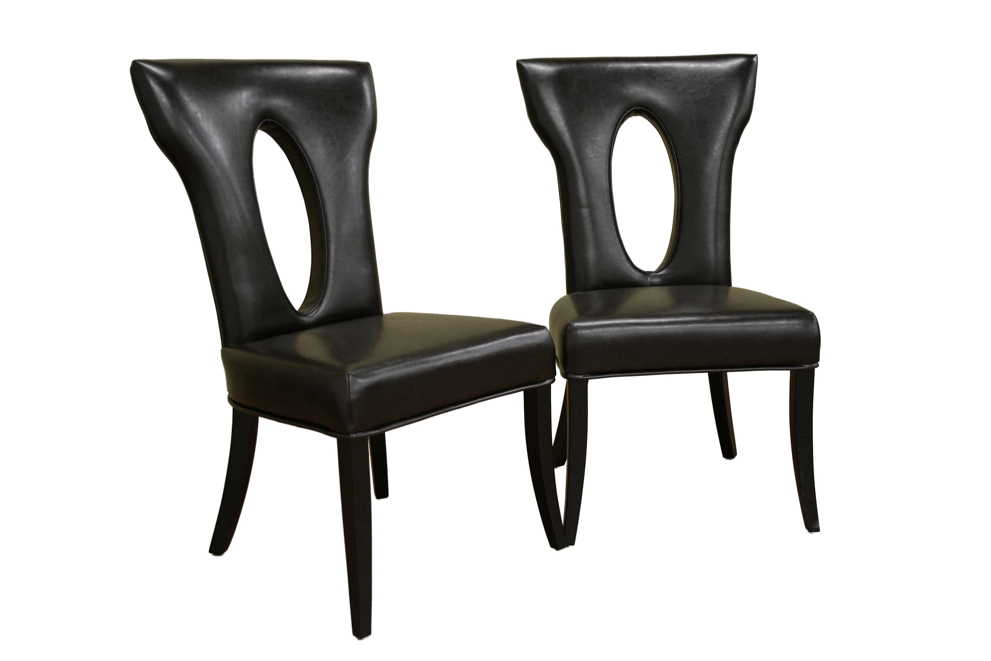 dining arm chairs black