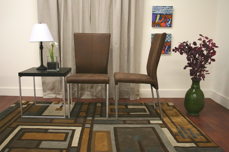 Baxton Studio Set of 2 Dennison Dining Chairs