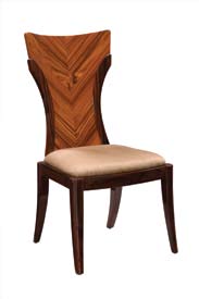 Global Furniture D52 Maple Makore Dining Chair
