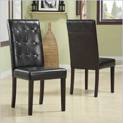 Modus Urban Seating Tufted Parsons Chairs (Set of 2)
