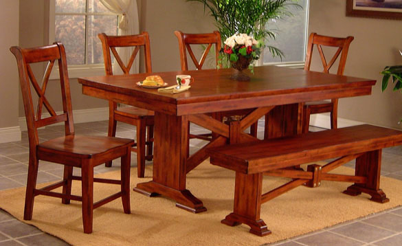 Entree Cornwall Cross Back Side Chair - Set of 2