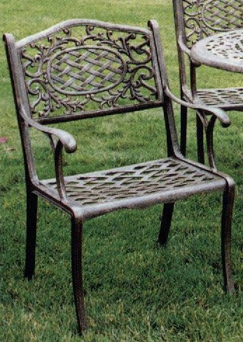 Oakland Living Mississippi Arm Dining Chair