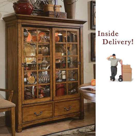 American Drew Beacon Ridge Small China Cabinet - FREE Inside Delivery! by American Drew