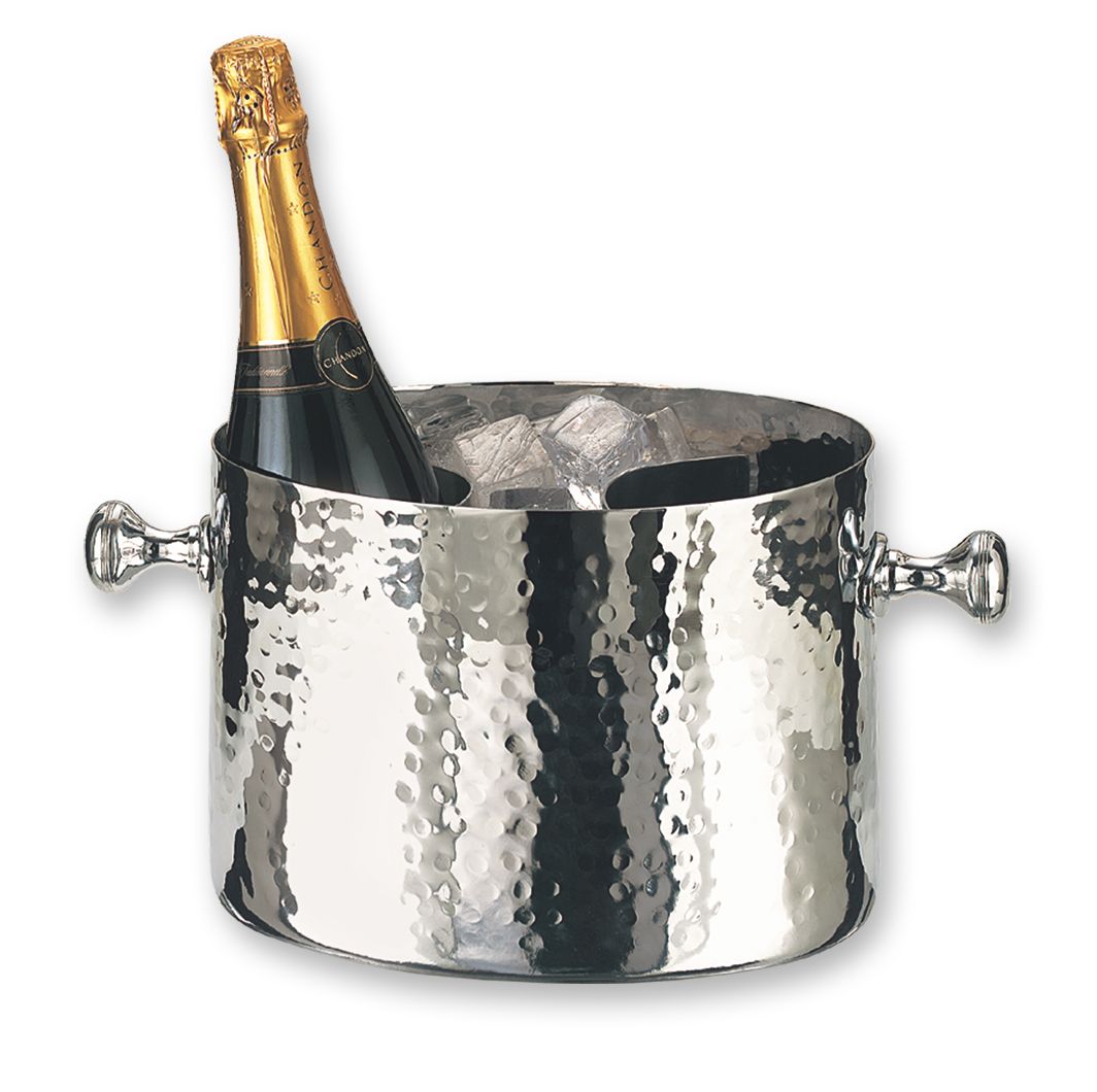 Old Dutch International Chrome Double Chiller with Aluminum Insert 7Qt