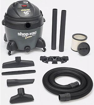 Shop Vac Quiet Deluxe 16 Gallons WetDry Canister Vacuum Cleaner