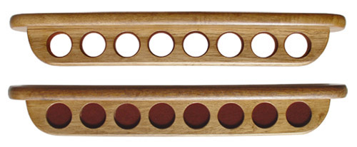 Sterling Deluxe 2 Piece Wall Pool Cue Rack