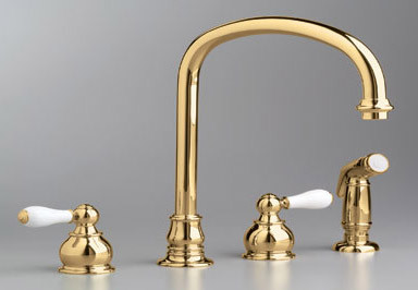 American Standard Hampton 2 Handle Kitchen Faucet - Fast FREE FedEx Shipping!