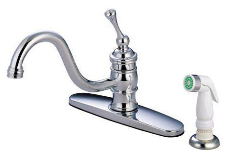 Elements Of Design Hot Springs 8 inch Center Kitchen Faucet