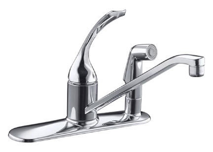 Kohler 15173 FL Coralais Single Control Kitchen Faucet