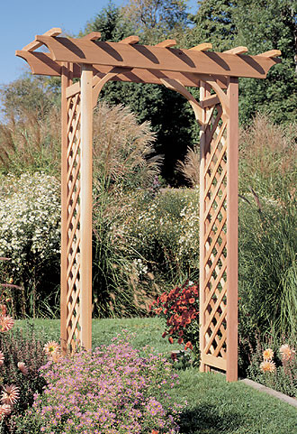 Rustic Natural Cedar Pergola
