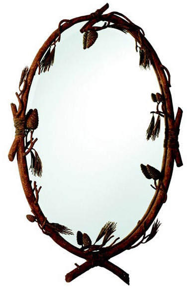 Buy Kalco Lighting Ponderosa Decorative Wall Mirror by Kalco Lighting