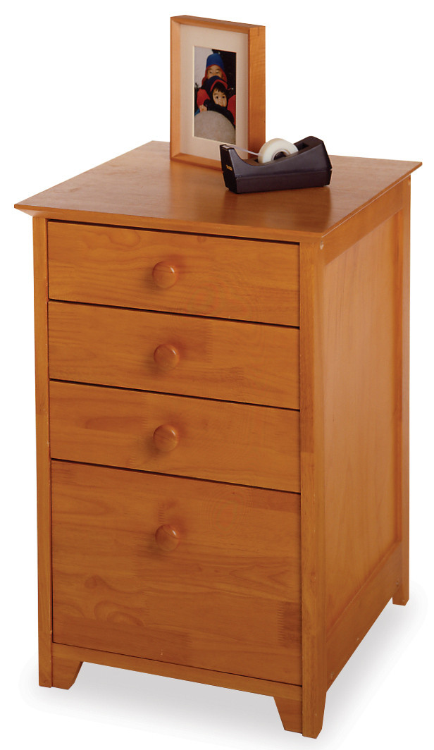 Winsome 4 Drawer Studio Filing Cabinet Vertical File Cabinet - Fast FREE FedEx Shipping! by Winsome