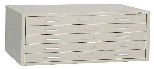 Mayline Group 5 Drawer Self Contained Steel File Cabinet for 36 x 48 inch Sheets - FREE... by Mayline Group