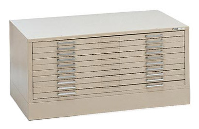 Mayline Group Museum Plan 10 Drawer File Cabinet for 24 x 36 inch Sheets - FREE Inside... by Mayline Group