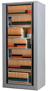Mayline Group Pre Configured 7 Tier Rotary File Cabinet - FREE Inside Delivery! by Mayline Group