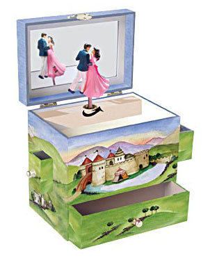 Enchantmints Prince and Princess Music Jewelry Box