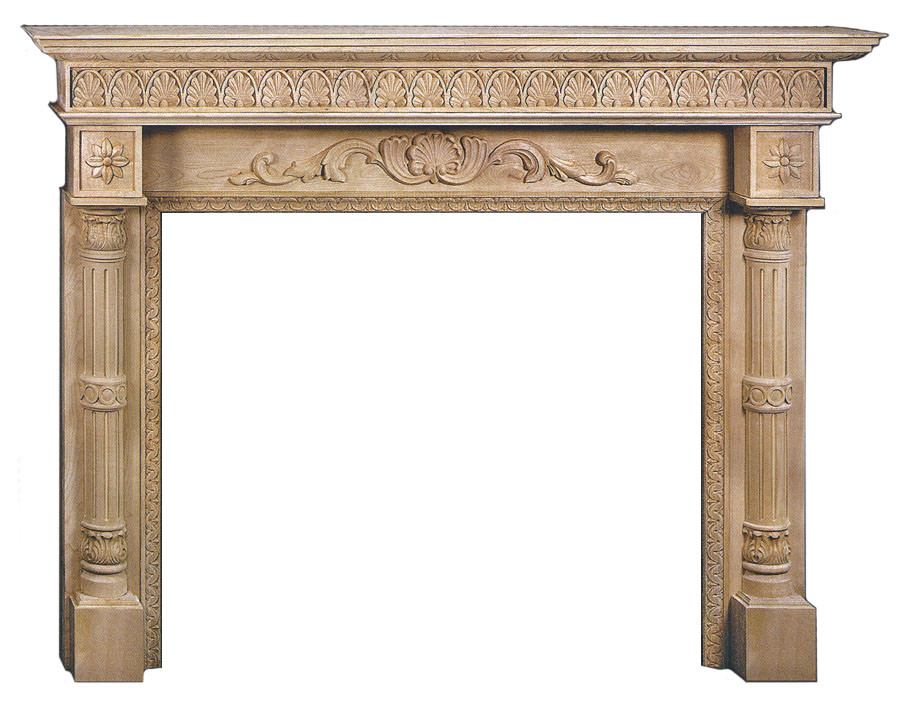 CVH International ML-2 Carved Mantel Fireplace Surround - FREE Inside Delivery! by CVH International