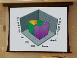 Draper Premier HDTV Format Electric Projector Screen