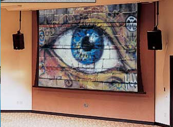 Draper Signature or Series V AV Format Electric Projector Screen