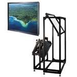 Da-Lite Da-Plex Projector Screen with Mirror System HDTV Format - Fast FREE FedEx Shipping! by Da-Lite