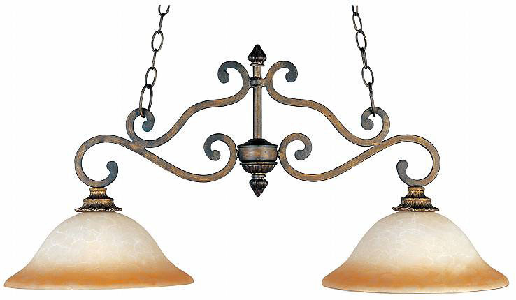 Maxim Lighting 2 Light Aberdeen Collection Pendant Island Light