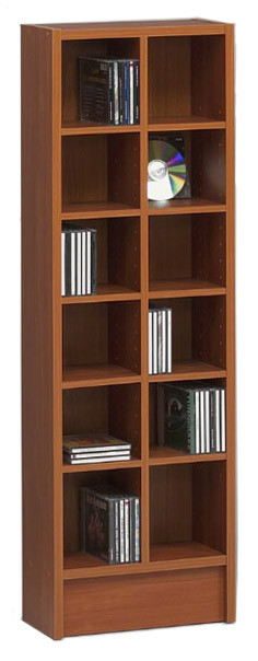Jaycee 48069 Section CD DVD Storage Wall Unit