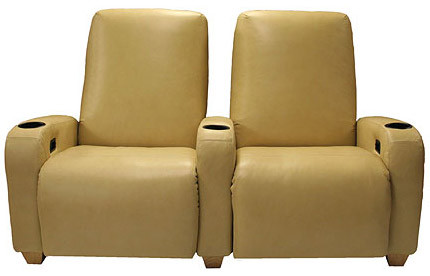 Bass Milan Lounger without Power Recliner Home Theater Seating Set