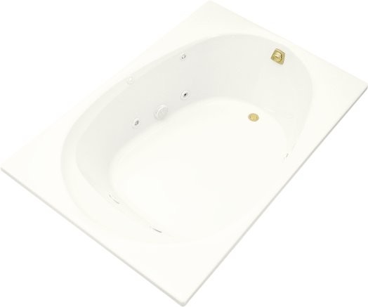 Kohler 72 x 48 inch Seadream Whirlpool Bath Tub