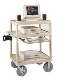 Luxor Heavy Duty Stand UP Computer Workstation