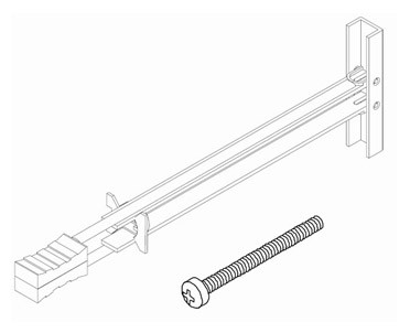 Peerless Metal Stud Fastener Kit - Fast FREE FedEx Shipping! by Peerless