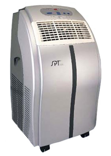 Sunpentown 11000 BTU Dual Hose System Portable Air Conditioner - Fast FREE FedEx Shipping! by Sunpentown