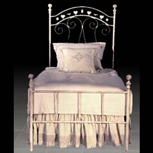 Corsican Hearts and Birds and Flowers Kids Bed