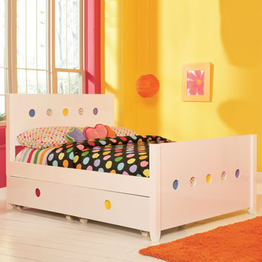 LittleMissMatched Sketchorama Panel Bed - BACK TO SCHOOL SPECIAL! Best Price