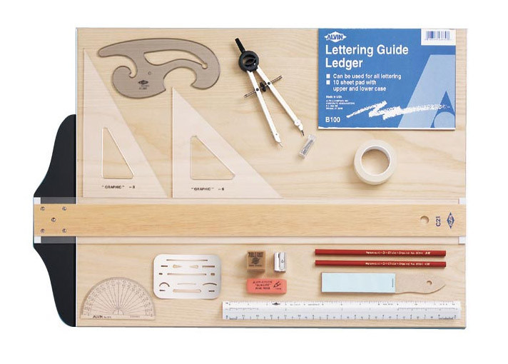 Alvin Drawing Outfit Kit with Board